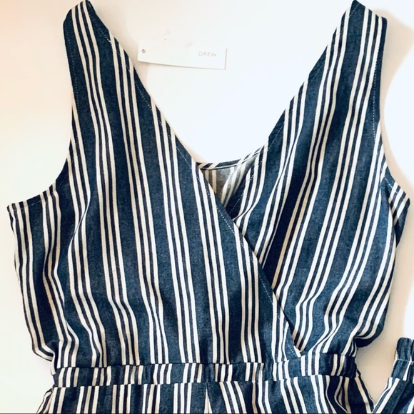 Anthropologie Drew Striped Jumpsuit Size L NWT - Picture 7 of 11